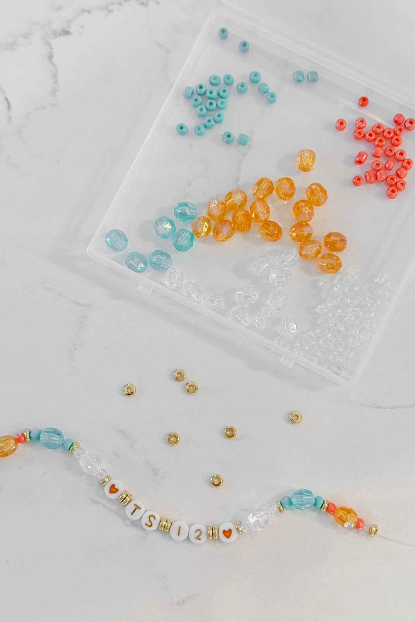 ✨ The Life of a Showgirl ✨ I’m making friendship bracelets for the official Taylor Swift listening party in theatres on Friday! I had a really hard time finding orange beads that weren’t the color of a neon traffic cone. I’m really happy with these so I had to share! ❤️‍🔥 

#LTKParties
