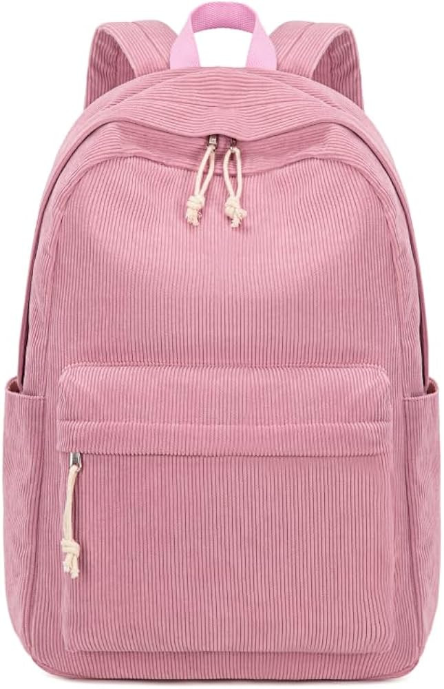 Bluboon Backpack for School Girls Backpack Cute Corduroy Bookbag Kids Backpack Laptop Backpack Gi... | Amazon (US)
