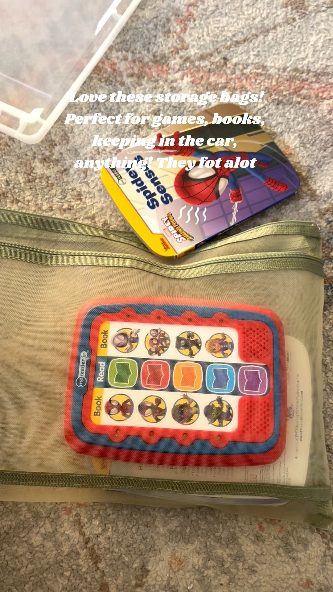 Storage bags with zippers and handles

#LTKHome #LTKSaleAlert #LTKgrwm