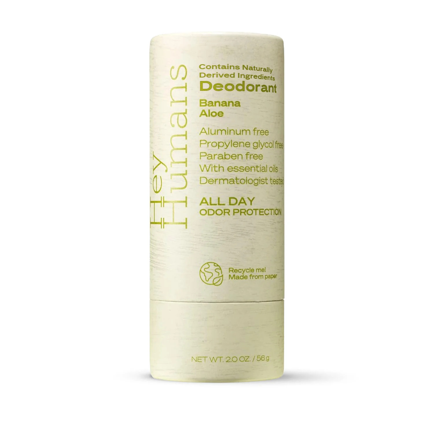 Banana Aloe Deodorant | Hey Humans USA