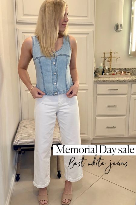 White jeans on sale
Madewell sale 
Jeans
Denim
White jeans
Spring Dress 
Summer outfit 
Summer dress 
Vacation outfit
Date night outfit
Spring outfit
#Itkseasonal
#Itkover40
#Itku

#LTKFindsUnder100 #LTKShoeCrush #LTKSaleAlert