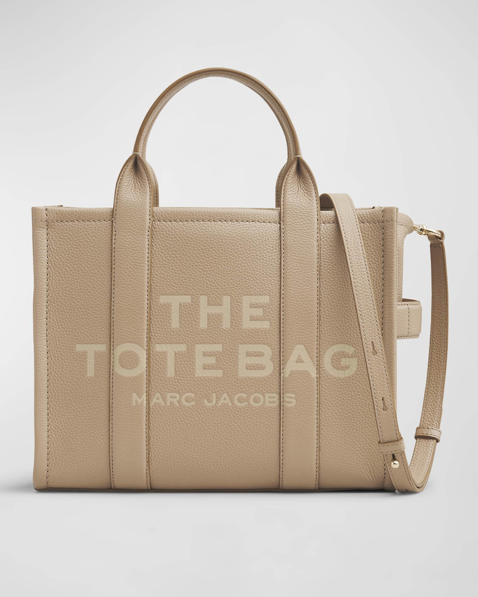 Marc Jacobs The Leather Medium Tote Bag | Neiman Marcus
