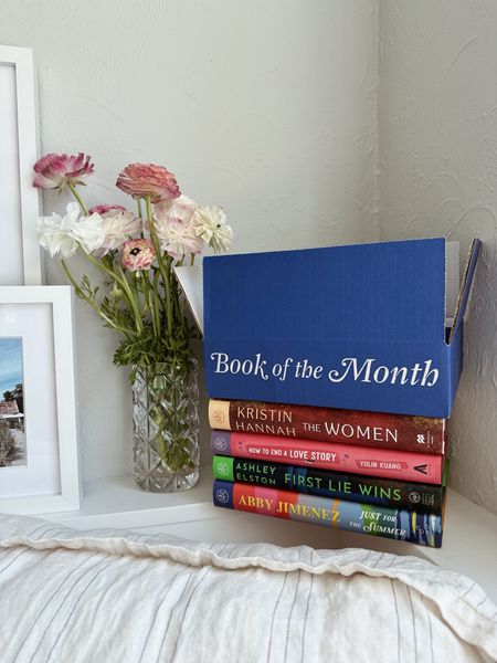 #ad I'm so excited to read these books from @bookofthemonth! I recently started reading The Women by Kristin Hannah and I honestly can't put the book down. If you're a fan of Kristin Hannah's books this is a must read. I've also heard great things about these other books! Have you read any of them?

If you're unfamiliar with Book of the Month this is a monthly subscription service that helps you discover new books. Each month Book of the Month curates a few book selections for you to choose from. I like that you can find highly anticipated releases, but also discover new and emerging authors. They also offer audiobooks if you enjoy listening to books!

I've linked these books from Book of the Month in my LTK shop so you can shop directly from there! You can also get your first book for $5 with code PETALS.

@shopltk #liketkit #bookofthemonth

#LTKhome