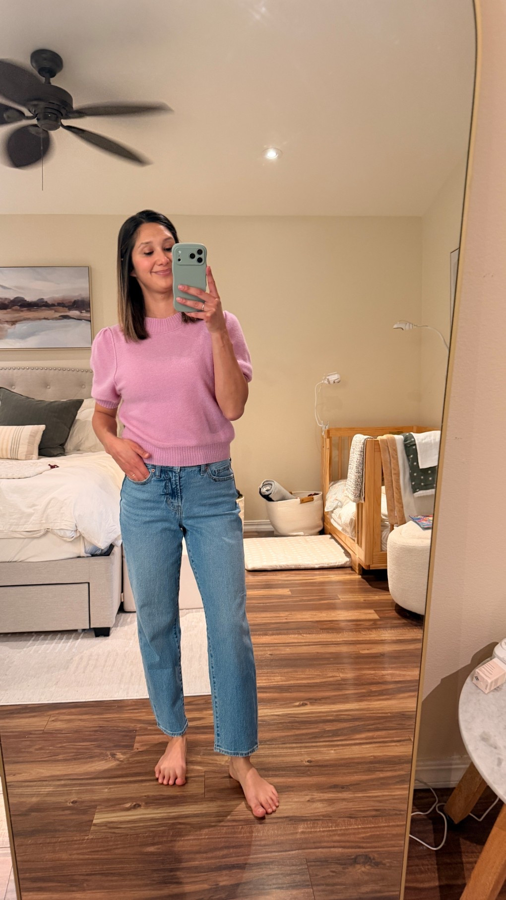 When the jeans fit in all the right places | My new favorite jeans | under $30 and petite sizes available 

#LTKPetite #LTKootd #LTKmomlife