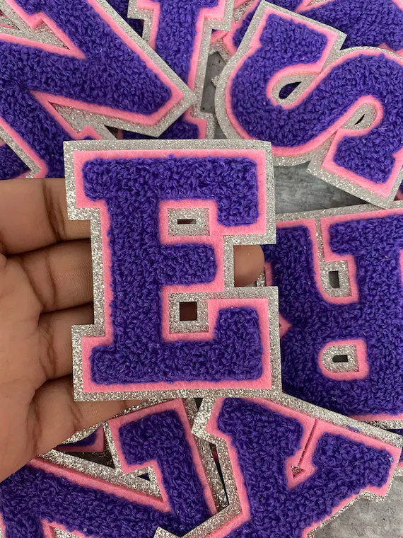 New Arrival PURPLE Chenillesilver Glitter W/pink Felt Size | Etsy | Etsy (US)