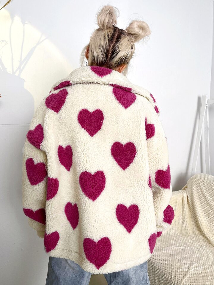 -10%SHEIN ICON Cow Pattern Drop Shoulder Teddy Jacket30+ sold recentlyGBP£13.49-5% | SHEIN