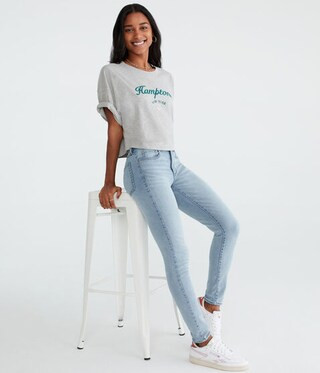 Premium Seriously Stretchy High-Rise Jegging | Aeropostale