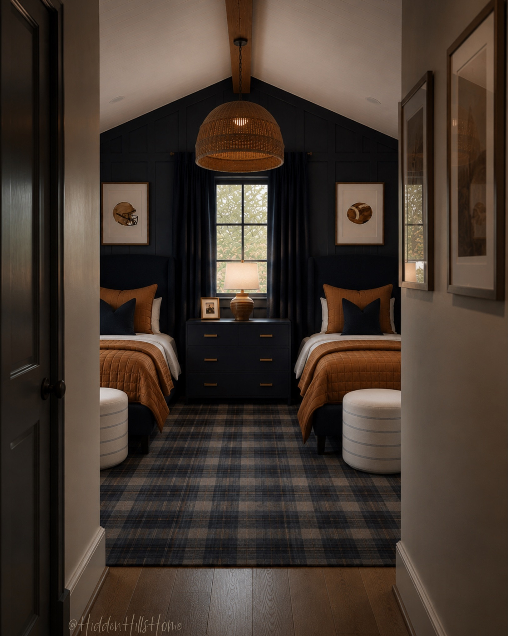 Boys bedroom decor, shared boys room, twin boys bedroom decor ideas, twin bed, sports themed boys bedroom, masculine bedroom decor ideas, bedroom design #boysroom

#LTKHome #LTKSaleAlert #LTKKids