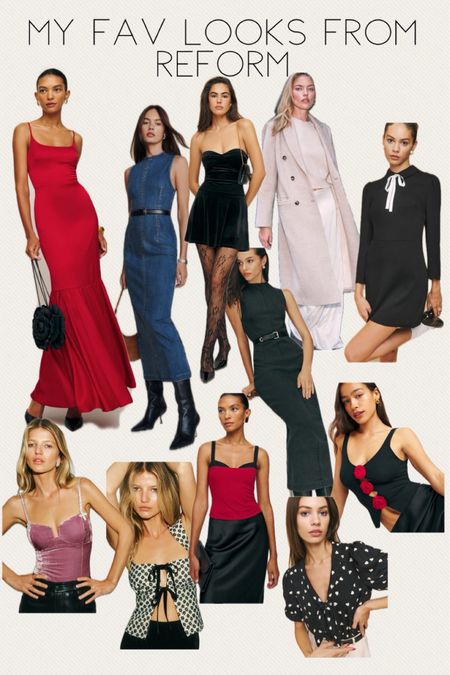 My favorite looks from Reformation! 



Dressy. Valentine outfit looks. Tops. Date night look. Girls night out look. Chic

#LTKstyletip #LTKover40 #LTKSeasonal