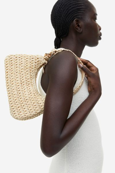 Umhängetasche aus Papierstroh | H&M (DE, AT, CH, NL, FI)