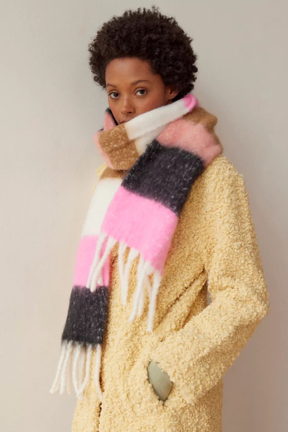 Holly Brushed Scarf | Urban Outfitters (US and RoW)