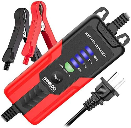 GOOLOO 2amp Smart Battery Charger, Automatic Battery Maintainer, 12V Chargers, Trickle Chargers and  | Amazon (US)