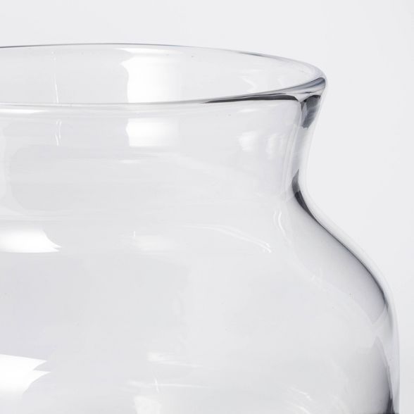 8" x 8" Short Glass Vase - Threshold™ designed with Studio McGee | Target