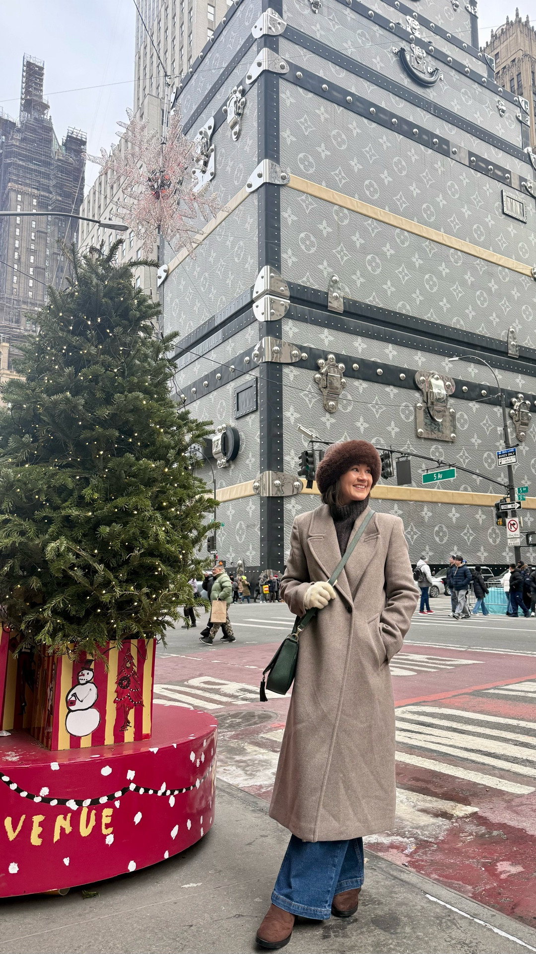 Day, one in New York City! Linking my full look here! Winter outfit ideas - sweater on sale from jcrew 

#LTKSeasonal #LTKSaleAlert #LTKOver40