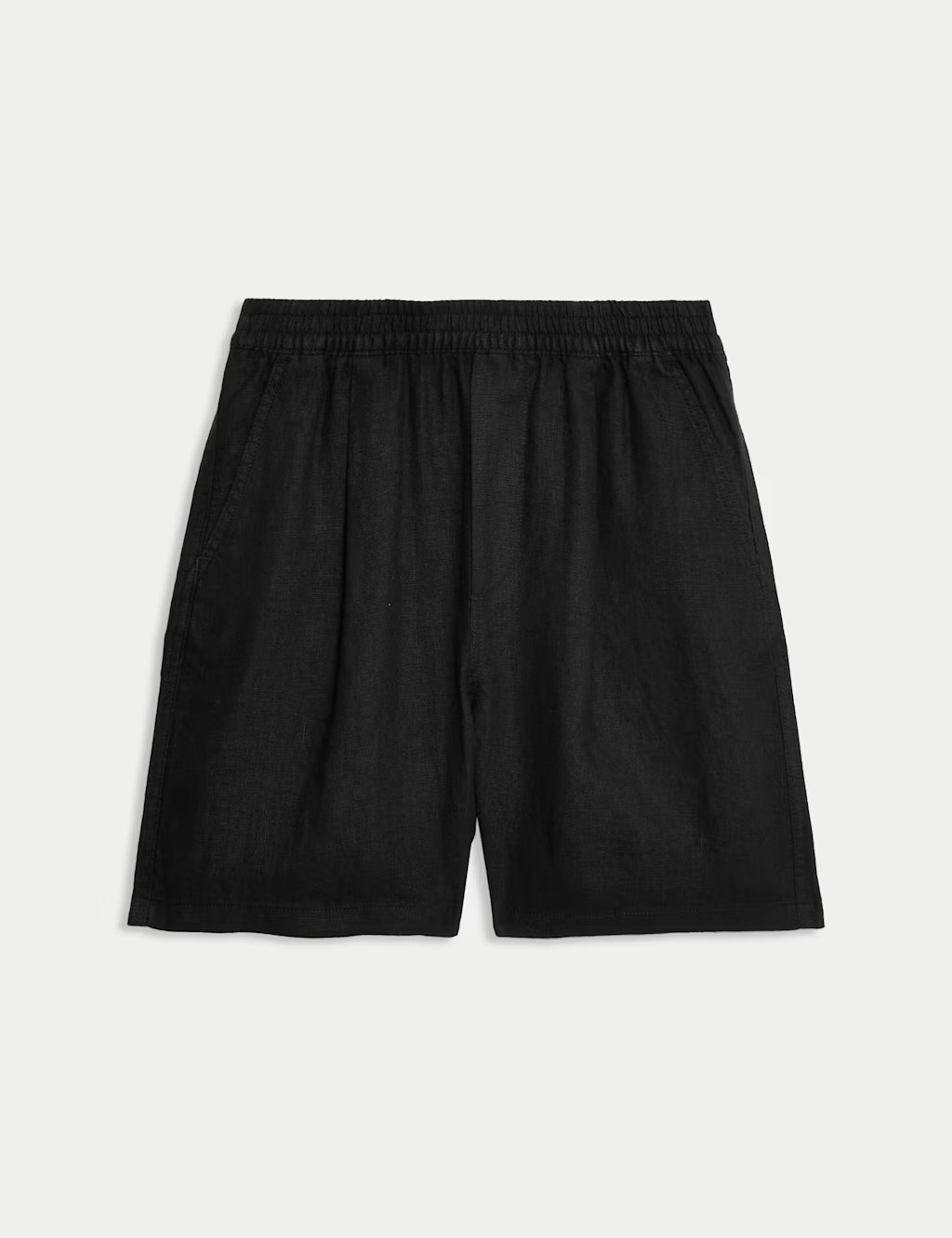 Pure Linen High Waisted Shorts | Marks & Spencer (UK)