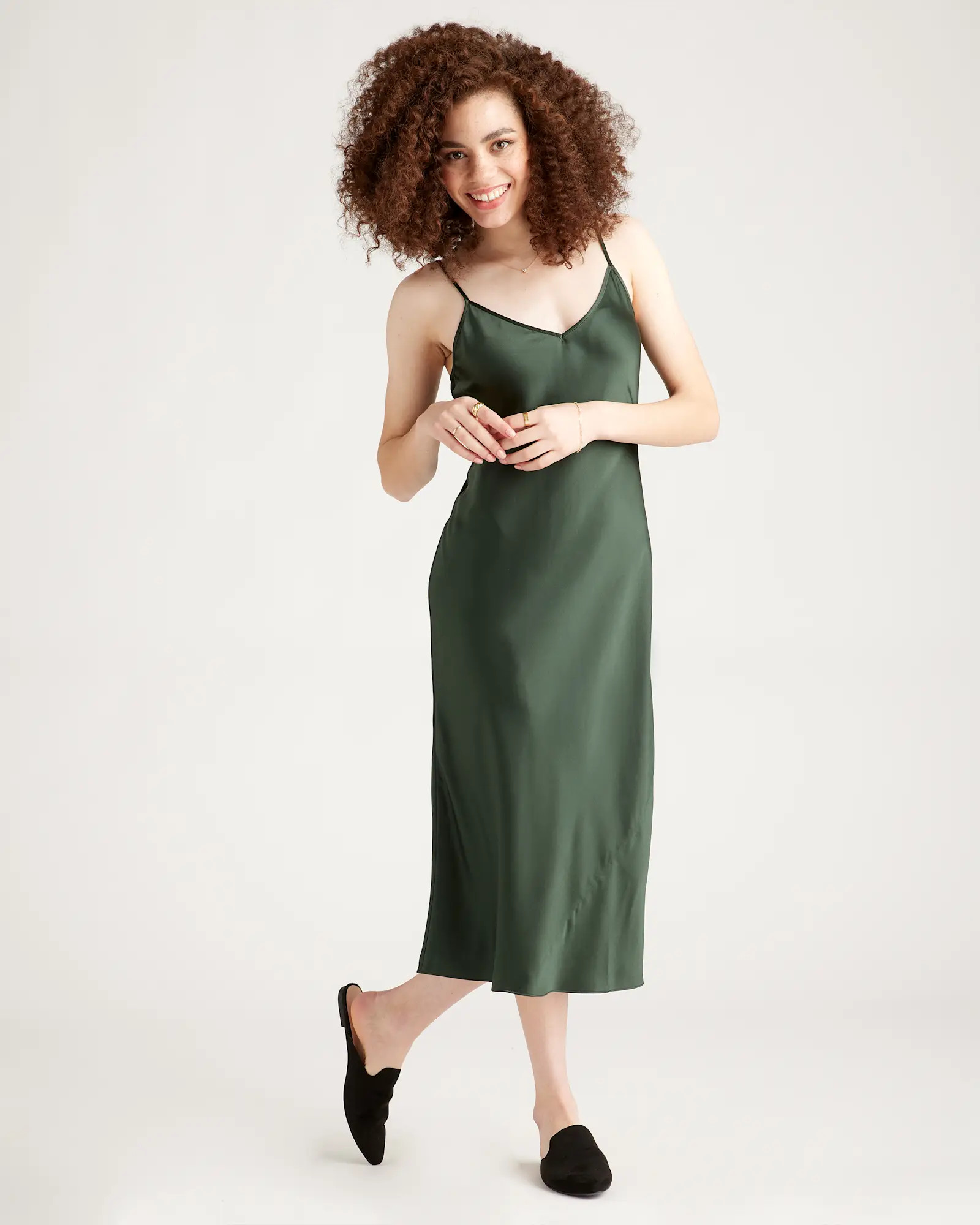 100% Washable Silk Slip Dress | Quince