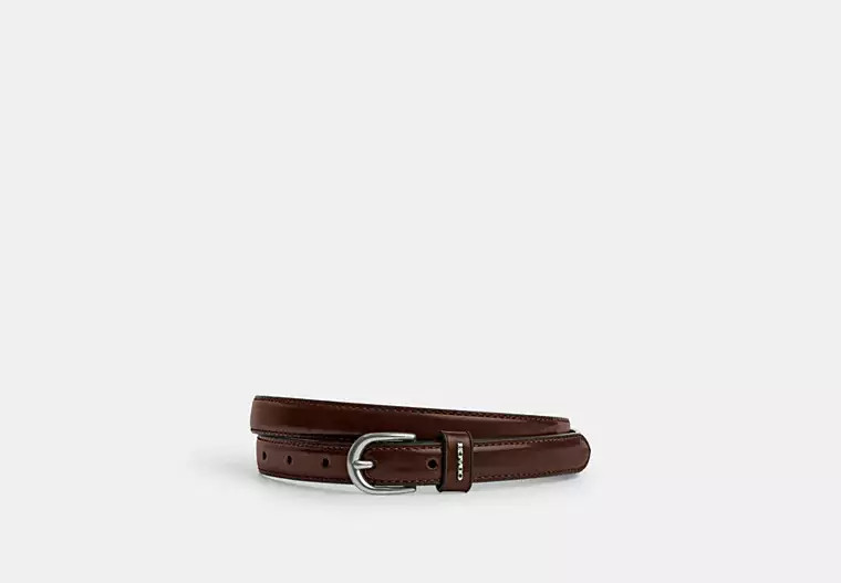 Coach Outlet Classic Buckle Belt, 18 Mm - Brown, Size: Small | Coach Outlet US