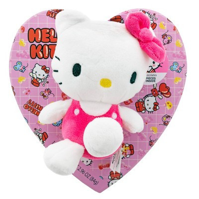 Hello Kitty Valentine's Chocolate Heart Box with Plush - 2.96oz | Target