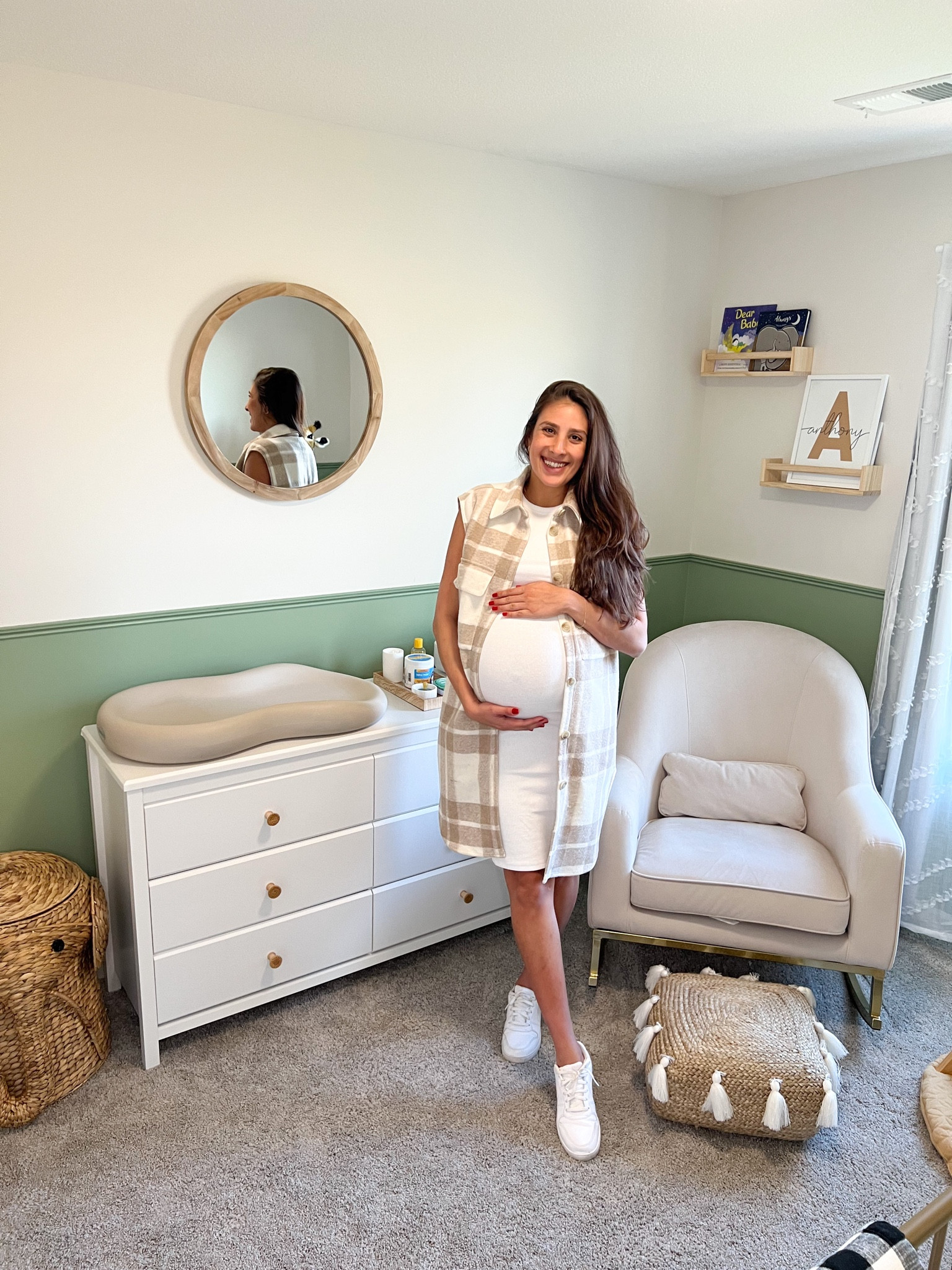 Diaper changing station 🤍

#LTKbaby #LTKhome #LTKfamily