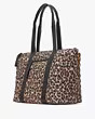 Camden Quilted Leopard Extra Large Tote | Kate Spade Outlet