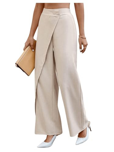SweatyRocks Elegant High Waisted Wide Leg Pants Suit Pants | Amazon (US)
