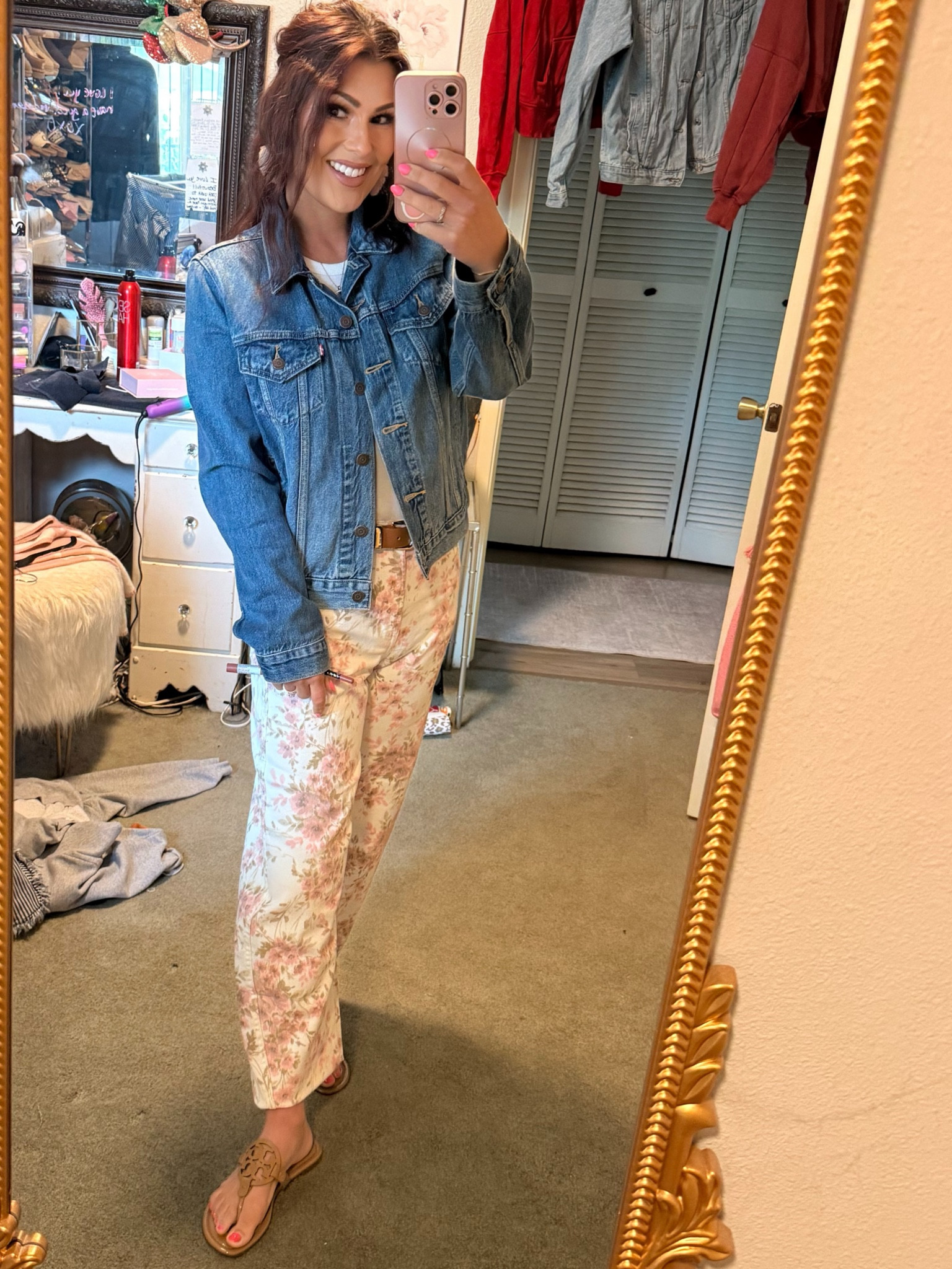 Spring outfit | floral denim 🌸

#LTKU #LTKPetite #LTKootd