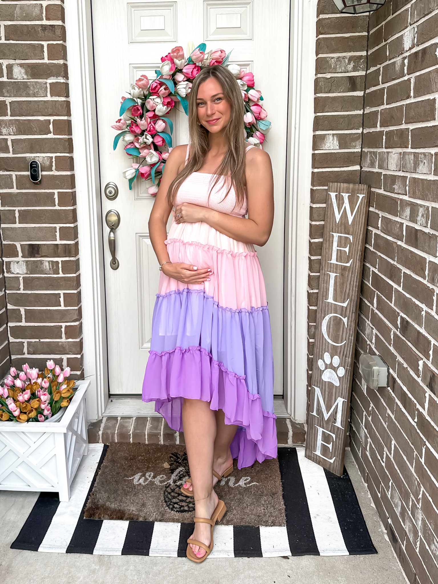 Bump friendly, non maternity Amazon dress! On sale now! Comes in multiple colors. Sized up one….Wearing a medium

Bump friendly
Pregnant
Maternity 
Amazon maternity 
Amazon bump friendly 
Bump friendly dress
Amazon dress 
Prime day 
Baby shower dress 
Amazon baby shower 

#LTKunder50 #LTKbump #LTKFind