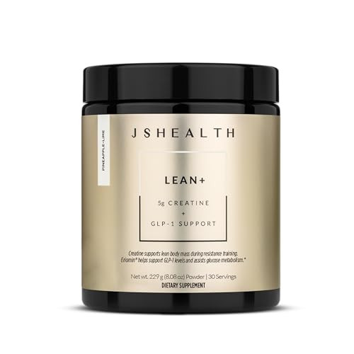JSHealth Lean+ 5g Creatine Monohydrate for Women with Eriomin for GLP-1 Support - Micronized Creatine Powder with Clinically-Studied Probiotics, Pineapple-Lime Flavor | Amazon (US)
