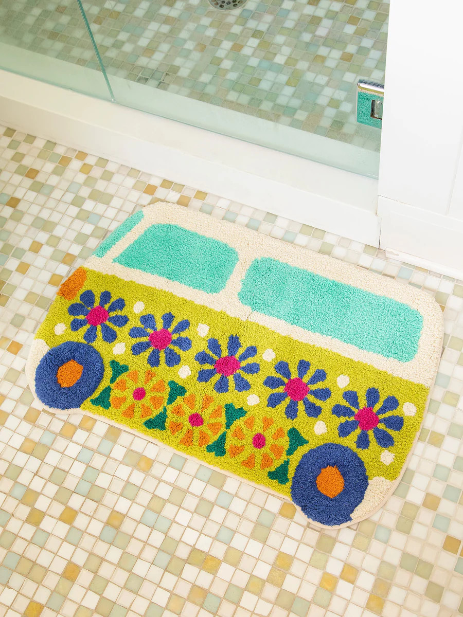 Shaped Tufted Bath Mat - Van | Natural Life