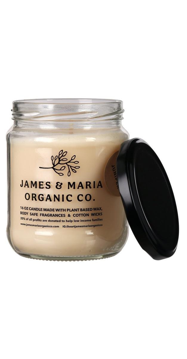16 oz Arganwood & Juniper Scented Candle--7859842021618   | Burkes Outlet | bealls