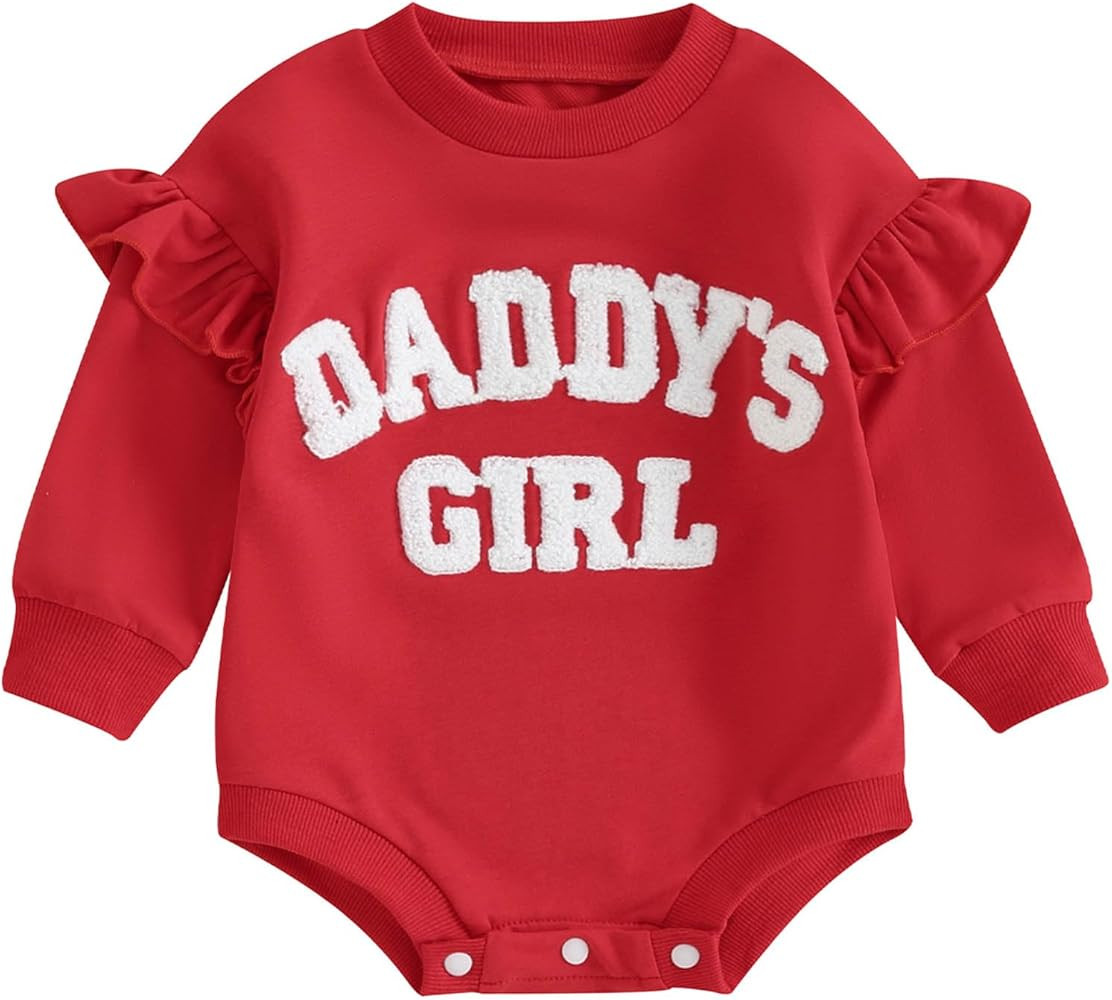 Toddler Baby Sister Romper Big Sister Little Sister Matching Clothes Fall Outfit Infant Newborn S... | Amazon (US)