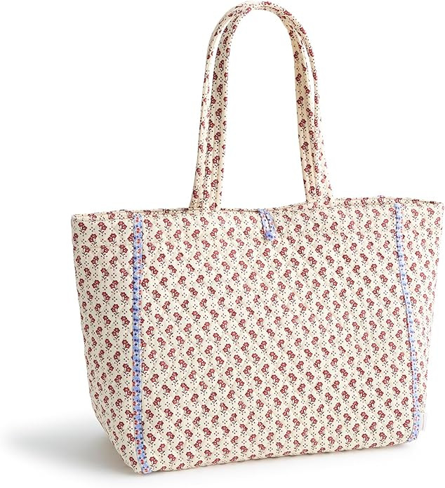 Premium Cotton Hathaway Tote Bag | Amazon (US)