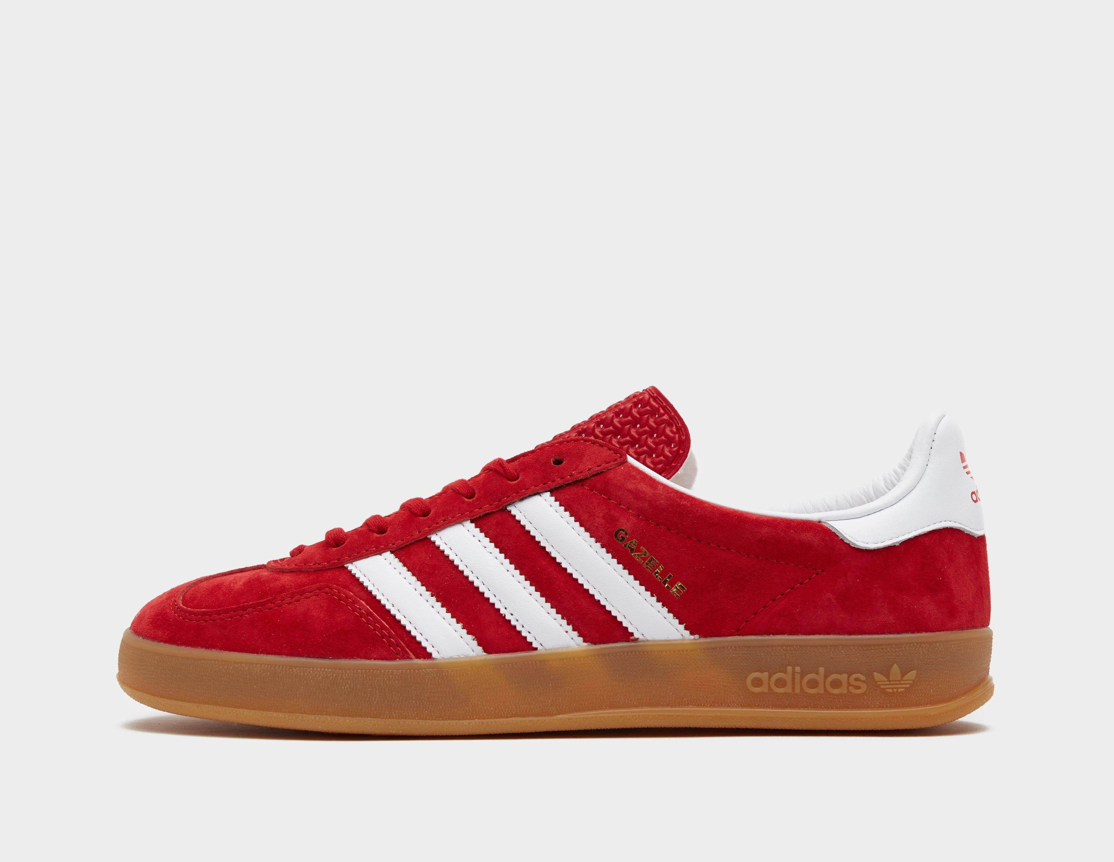 Red adidas Originals Gazelle Indoor | size? | size? (UK)