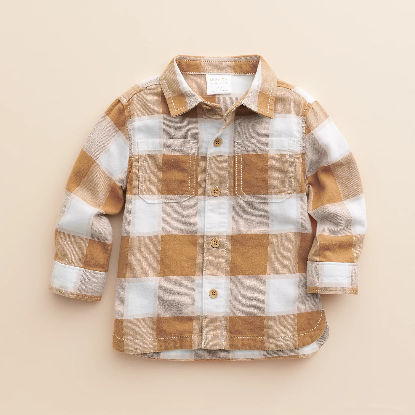Baby & Toddler Little Co. by Lauren Conrad Organic Flannel Shirt | Kohl's