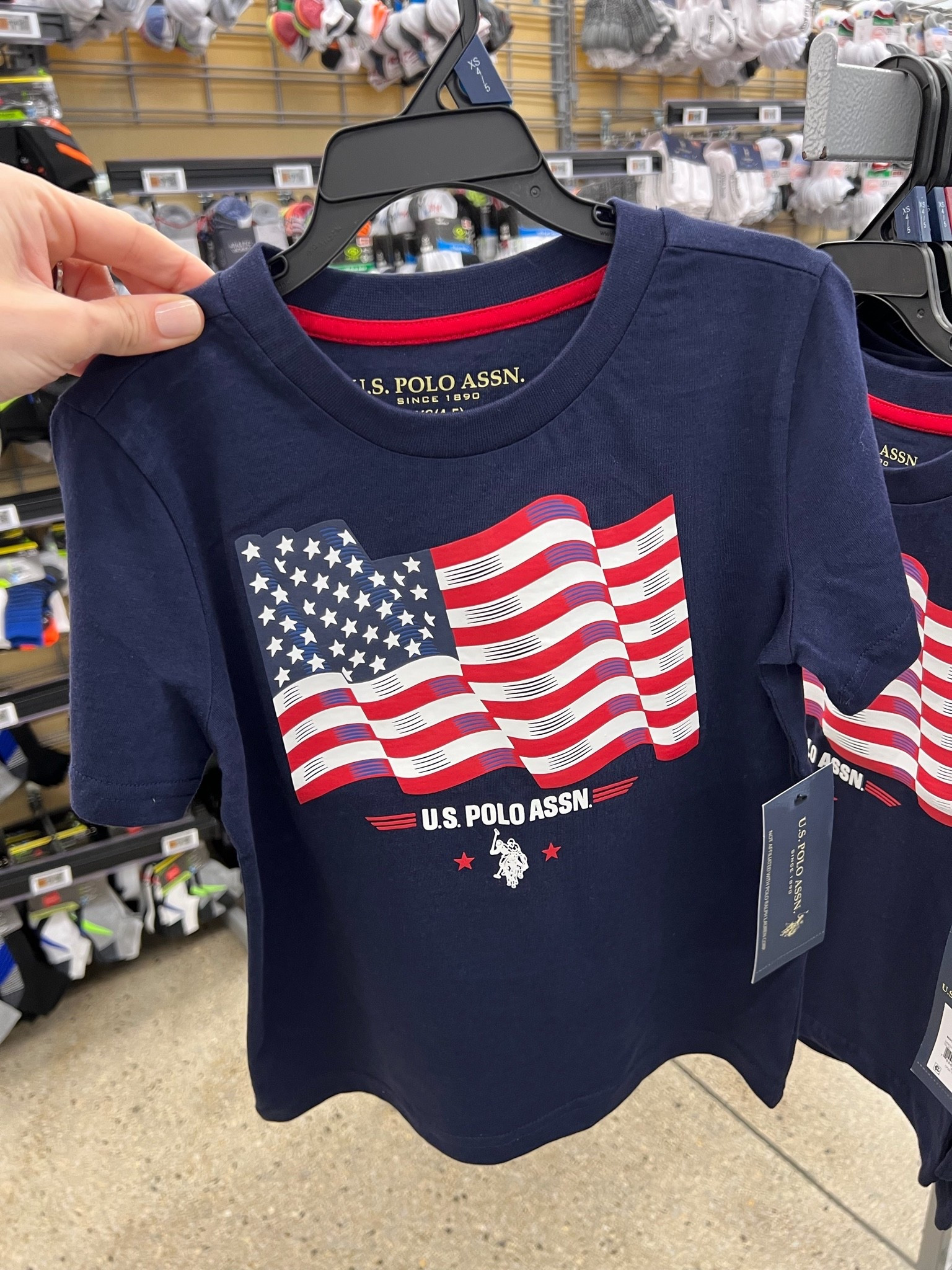 Boys USA flag shirts at Walmart, Memorial Day, July 4, Labor Day kids outfit idea #walmartfashion