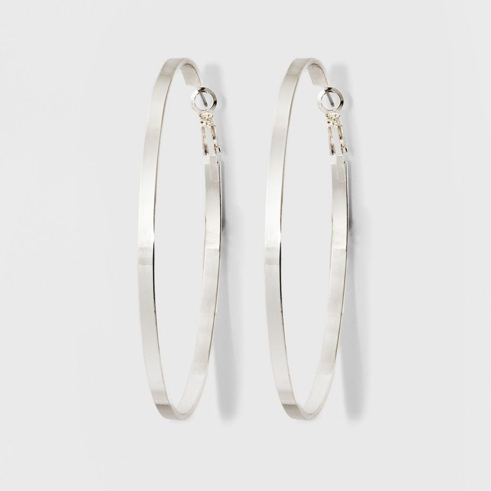 Hoop Earrings - A New Day Silver | Target