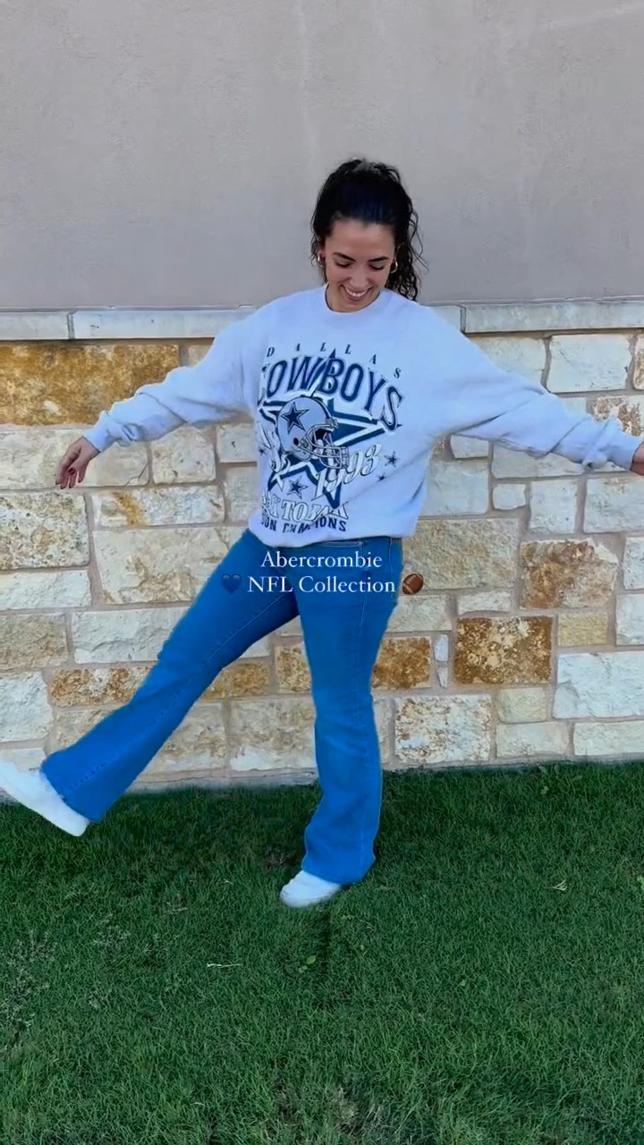 Ready for the first game of the season 💙🏈⭐️ #ad #abercrombiepartner #gocowboys #cowboysnation 

Abercrombie’s NFL collection goes on sale again on Sept 12 🗓️ save the date!! Link in b-i-o 🫶🏼
