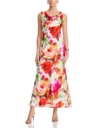 Drape Neck Gown | Bloomingdale's (US)