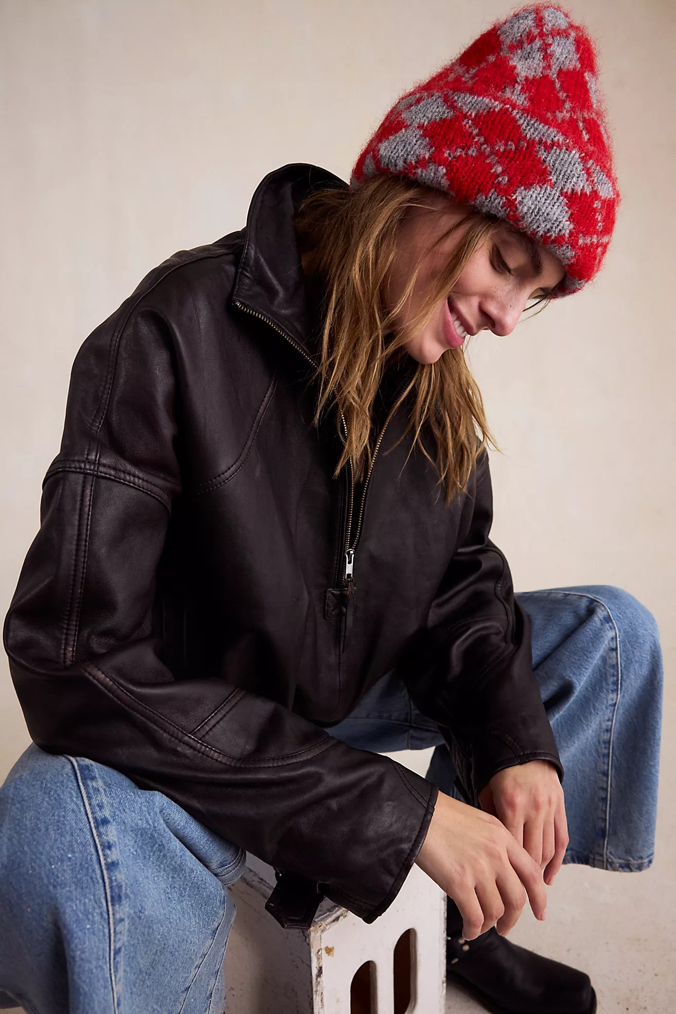 Gambit Argyle Beanie | Free People (Global - UK&FR Excluded)