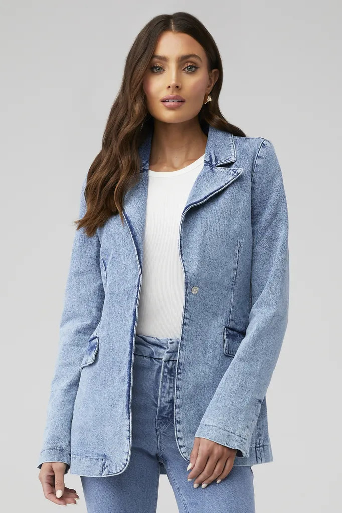 DENIM BLAZER | FashionPass