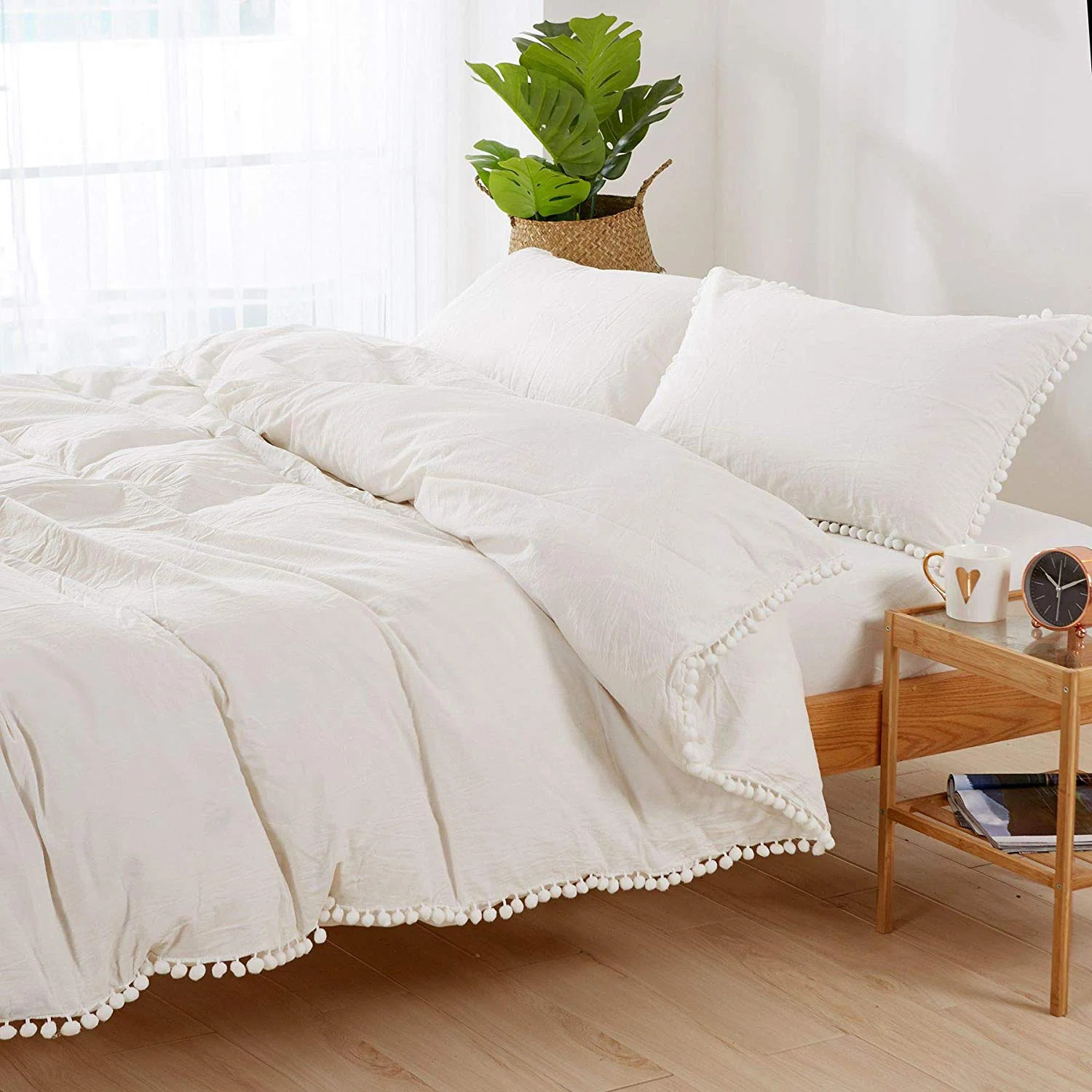 Meda Cotton Reversible Duvet Cover Set | Wayfair North America