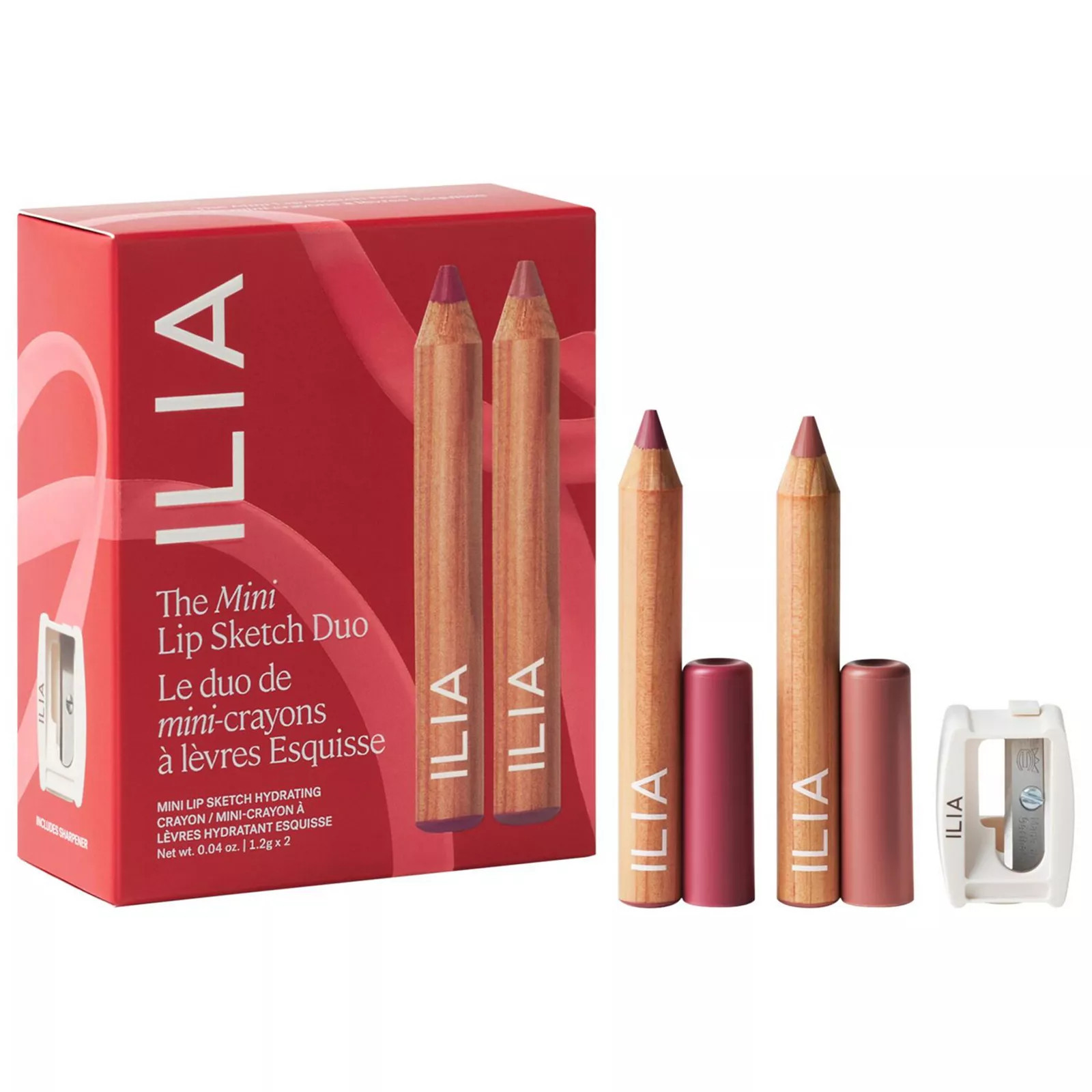 ILIA Mini Lip Sketch Duo - Lipstick + Lip Liner Gift Set, Size: 1.1 Oz, Multi | Kohl's