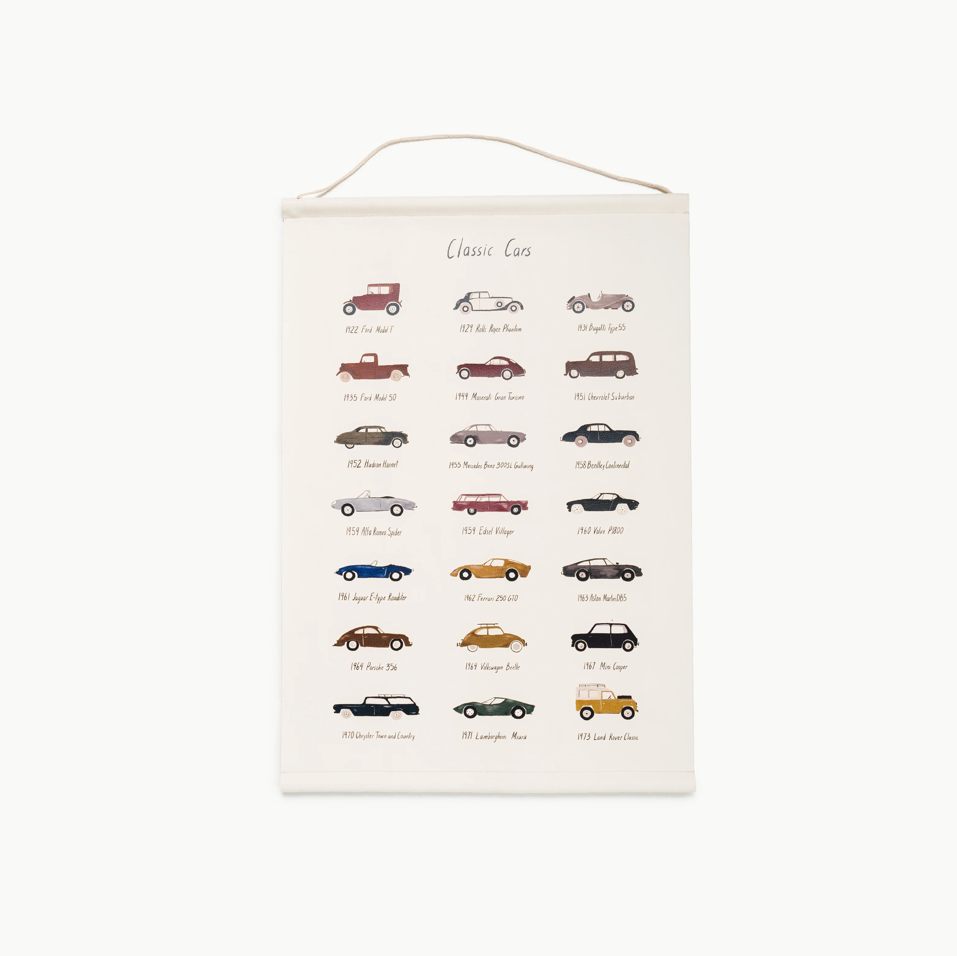 Bonded Leather Poster | Elevated Nursery Decor | Gathre