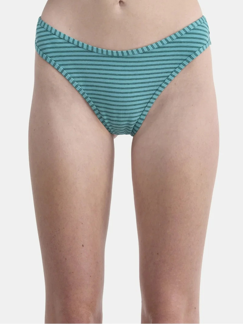 No Boundaries Cotton Thong Panty, Women’s and Women’s Plus, Sizes S-XXXL | Walmart (US)