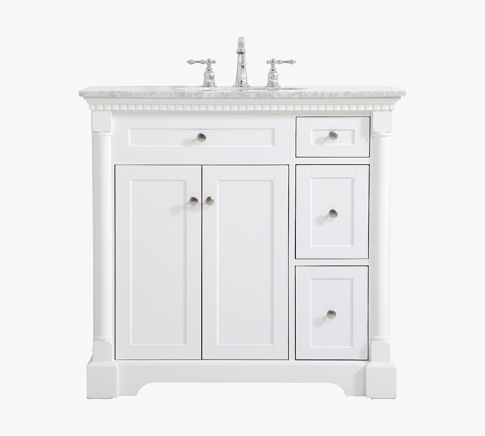 Lorenz 36-42" Single Sink Vanity | Pottery Barn (US)