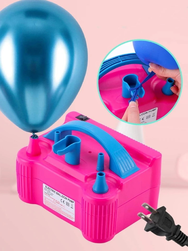 1set Electric Air Balloon Pump, Simple ABS Balloon Pump For Party, Holiday | SHEIN
