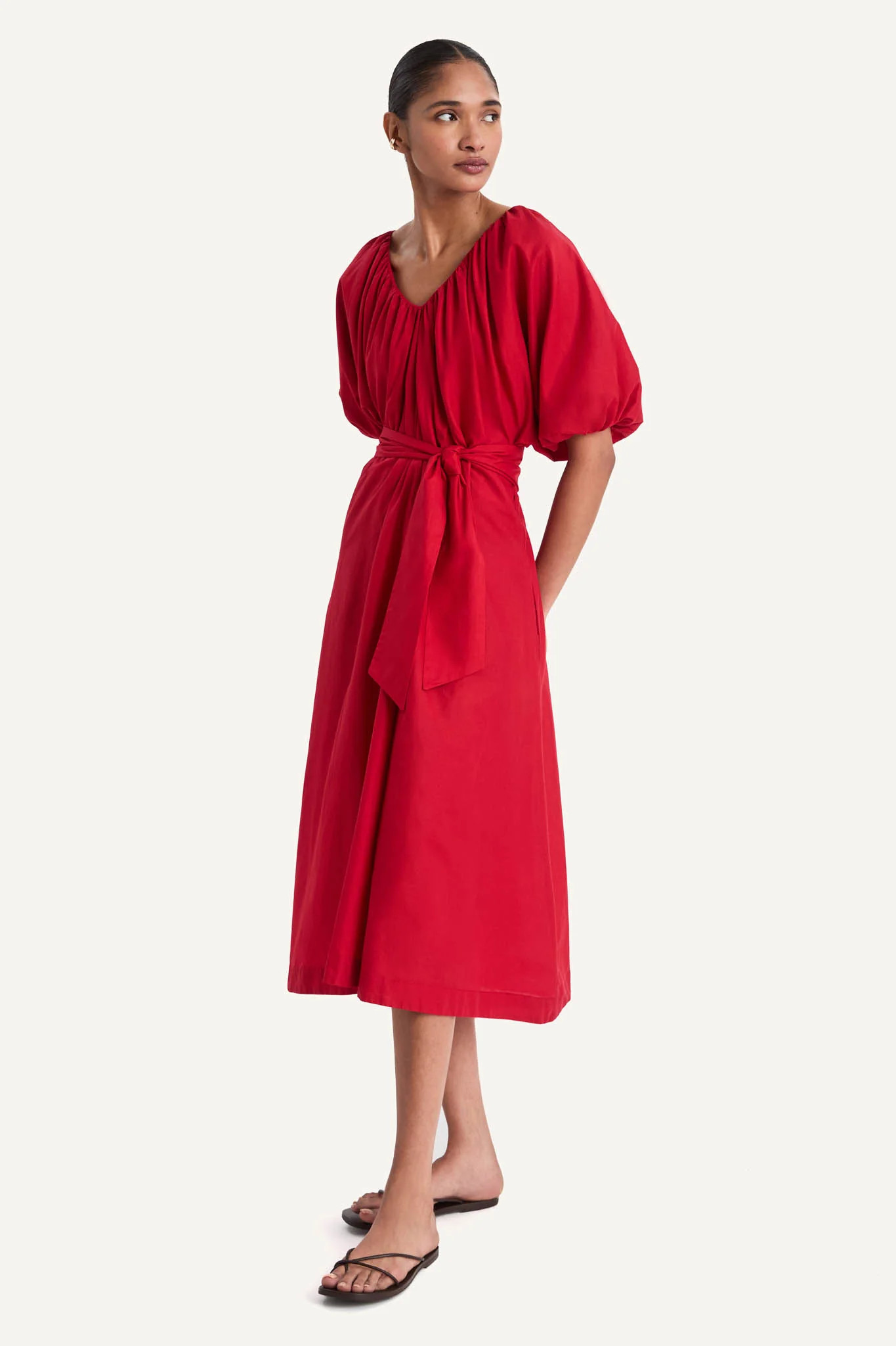 Bellus Dress in Rouge | Merlette NYC