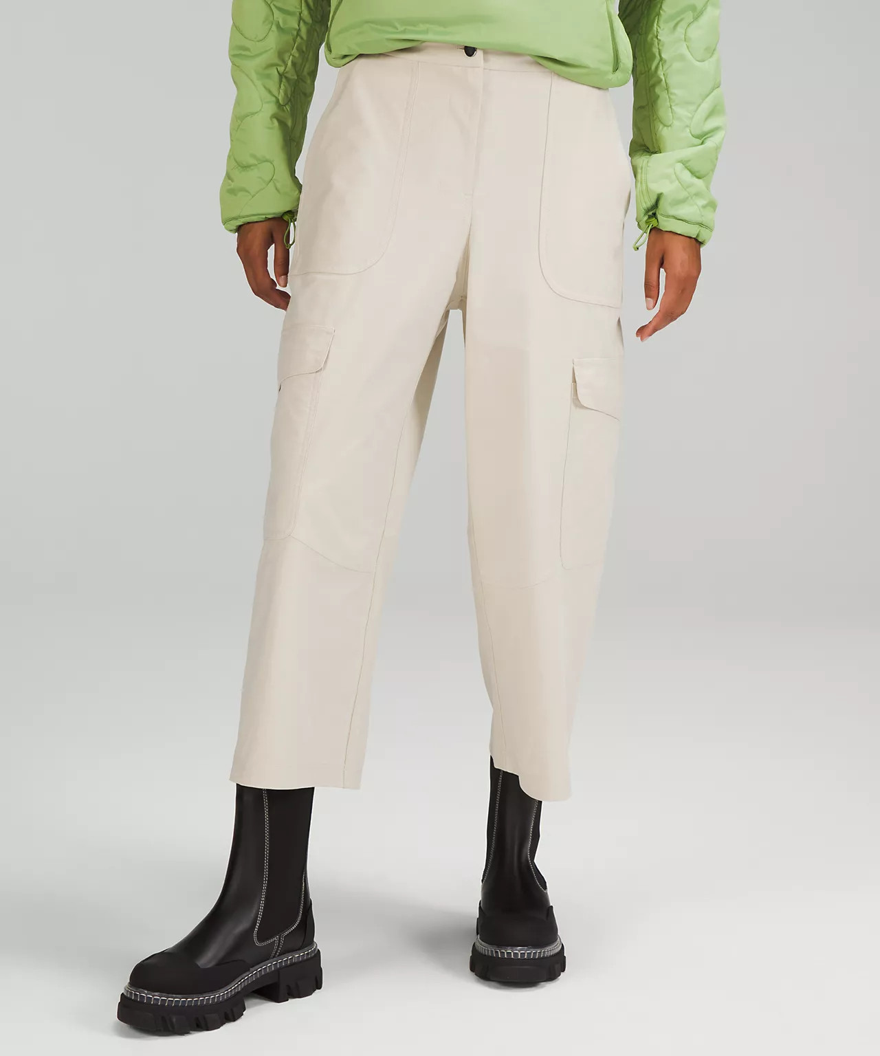 Light Utilitech Cargo Pocket High-Rise Cropped Pants | Lululemon (US)