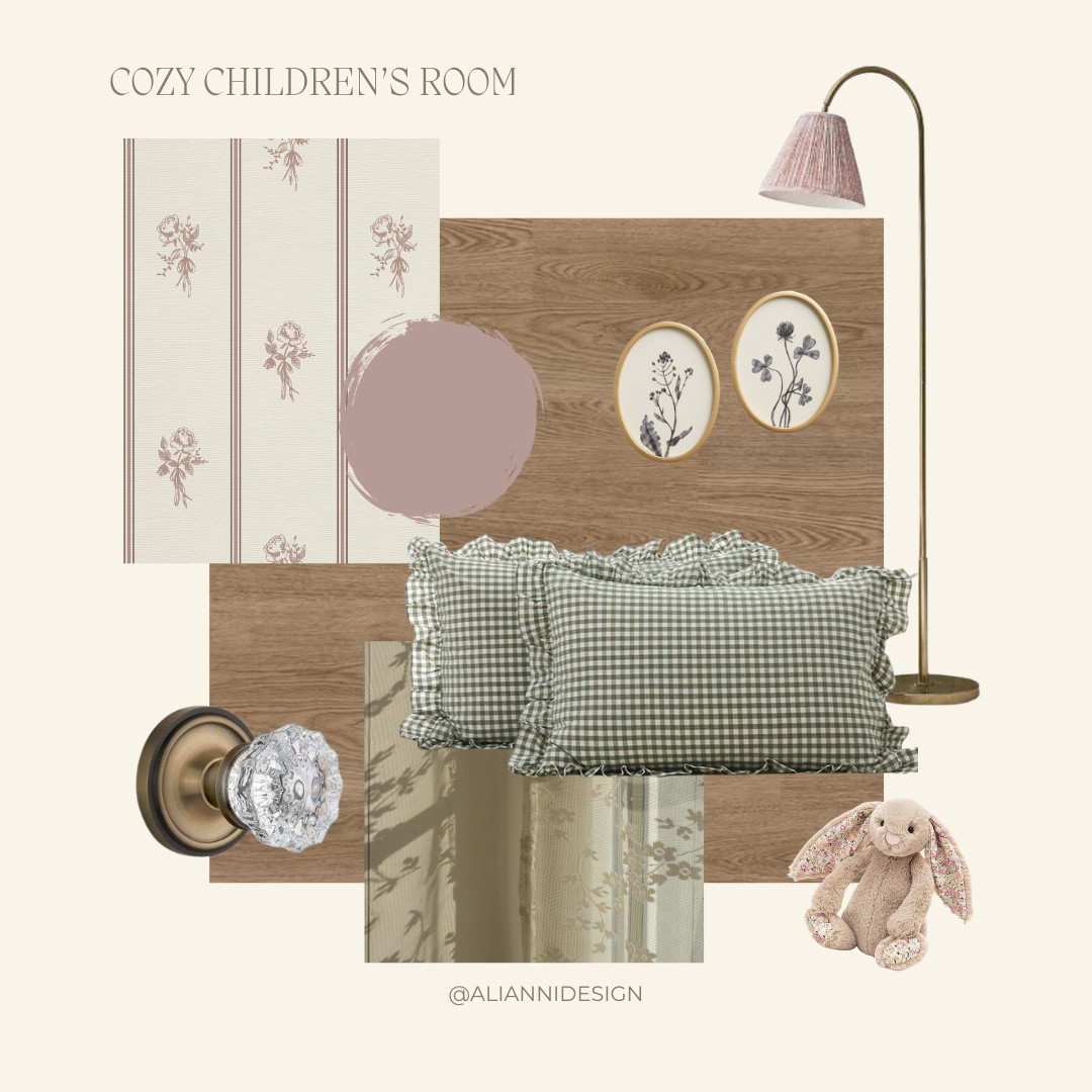 Featuring the Bloomia wallpaper from @artzaco_ in the dreamiest soft pink, this design adds the perfect cottage-inspired charm to the space. As soon as I drew those flowers I dreamt of them being on wallpaper!

Pair it with mix-and-match patterns for a playful, whimsical vibe—think florals, gingham, or stripes! Add in a few vintage finds and cozy textures to create a room full of personality and warmth.

It’s the kind of space where little imaginations can run wild and sweet memories are made. 🎀 

 

#LTKHome