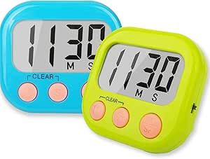 Classroom Timers for Teachers Kids Large Magnetic Digital Timer 2 pack | Amazon (US)